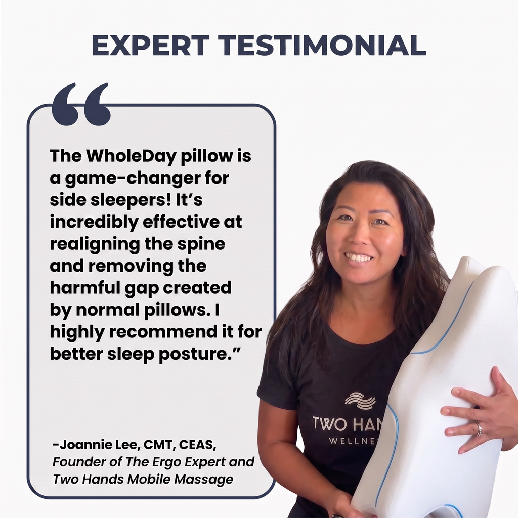 Realign - Spine realignment pillow for side sleepers